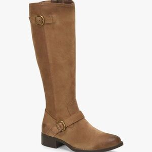 Born Womens Suede Riding Boots Size 7